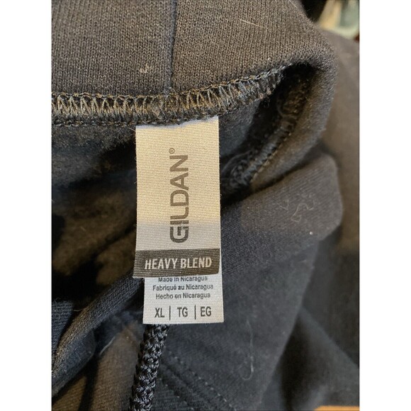 Gildan Heavy Blend Womens Hoodie Musicians On Couches XL You Tube - Picture 6 of 6